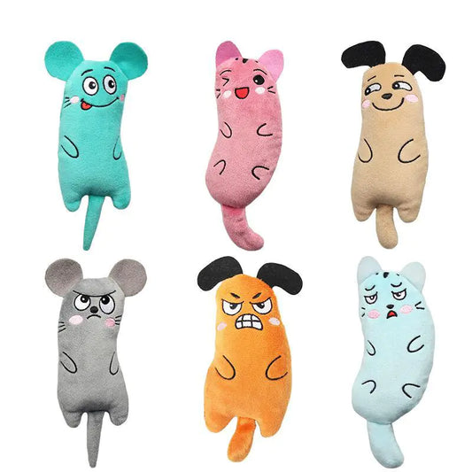 Playful Paws Interactive Plush Cat Toy